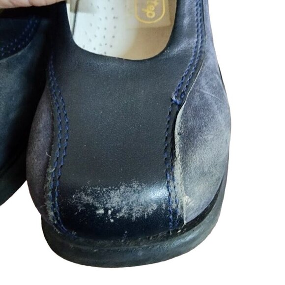 Made In Portugal Mary Jane Suede Leather Shoes Toddler Girls Size 8 US - Picture 12 of 13